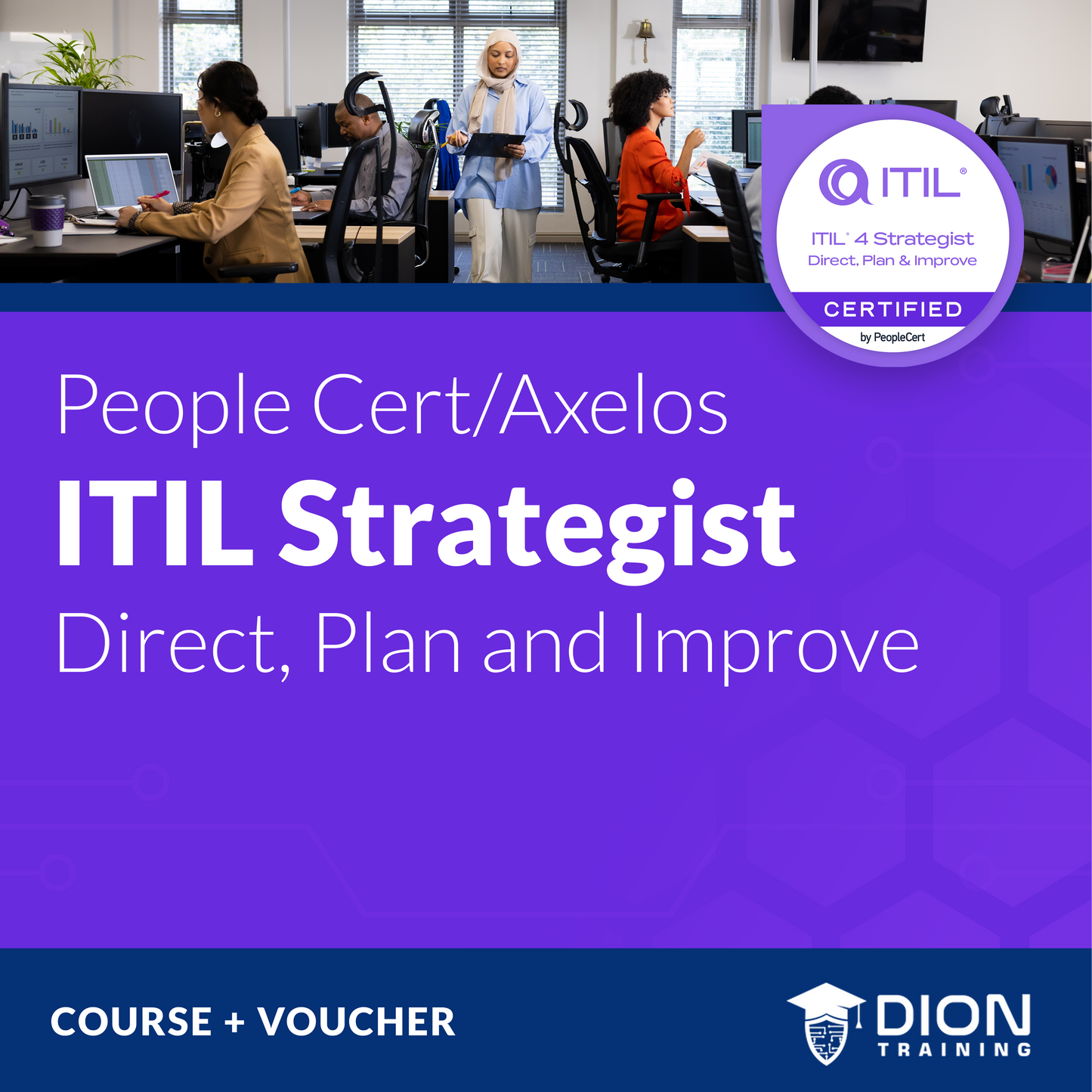 ITIL Strategist: Direct, Plan and Improve (Course+Voucher)