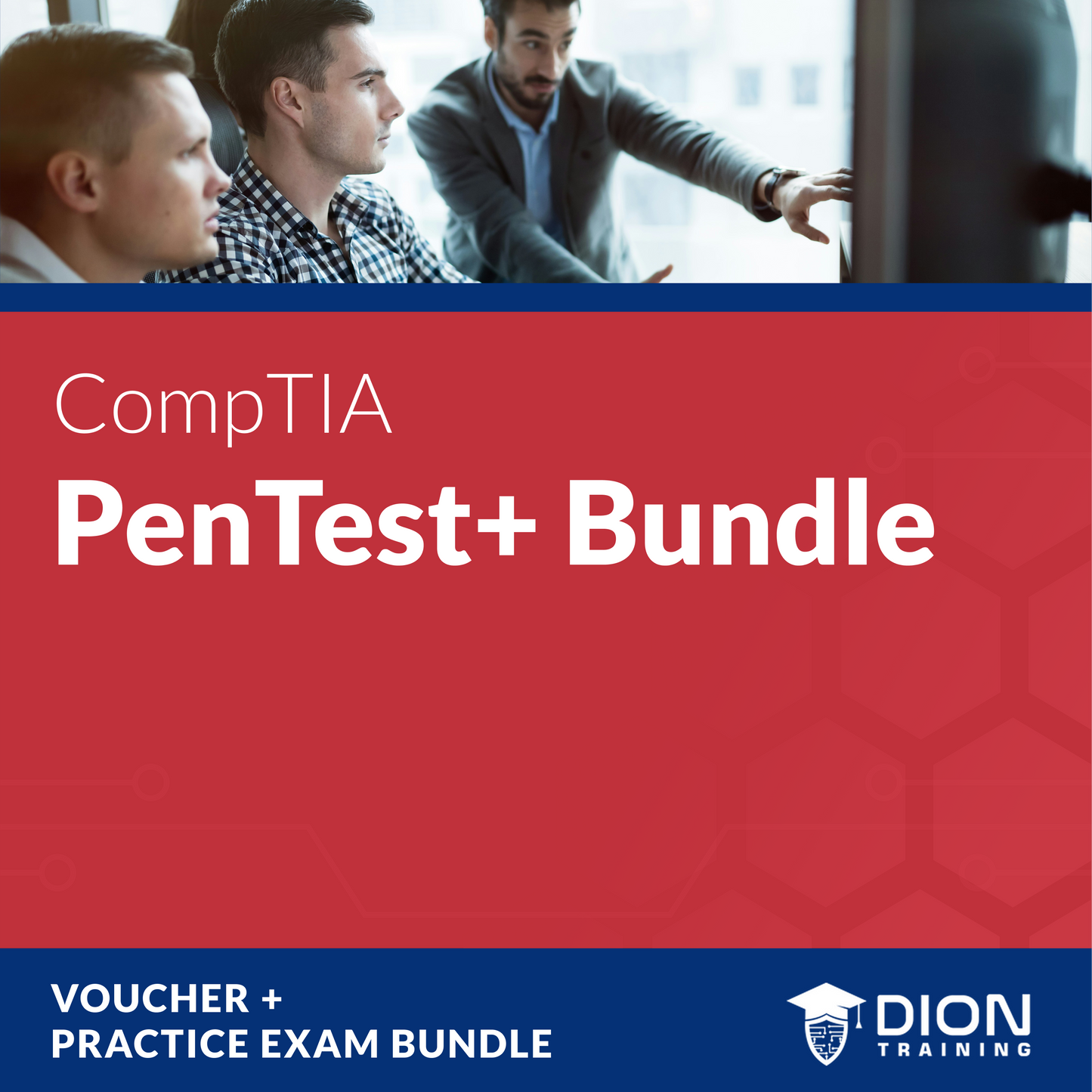 CompTIA Pentest+ Exam Voucher (USD) & Practice Exams Bundle