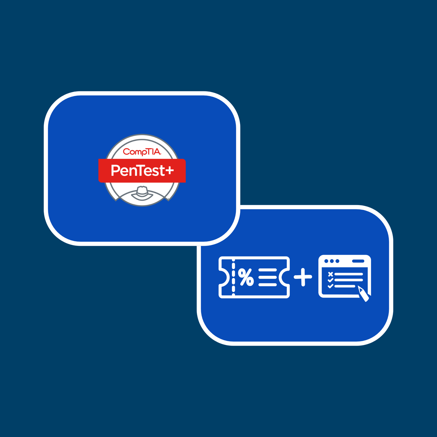 CompTIA Pentest+ Exam Voucher (USD) & Practice Exams Bundle - Dion Training Solutions