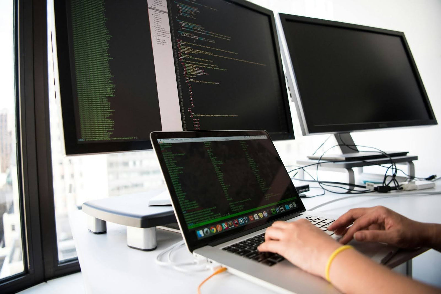 A Person Completing CompTIA Work