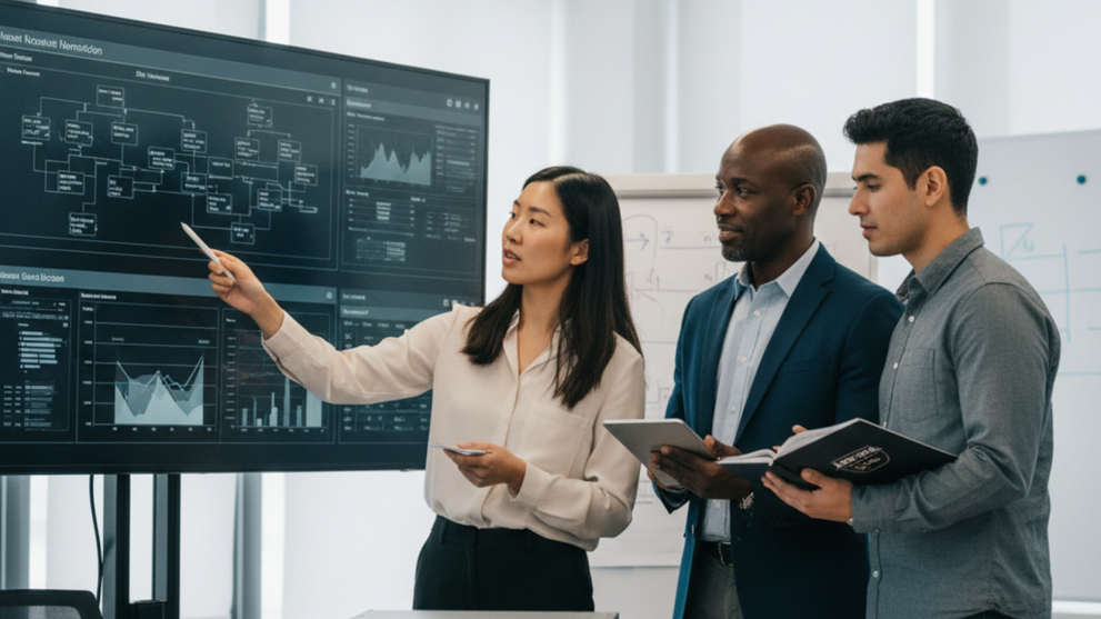 People discussing Network Administrator Job Description