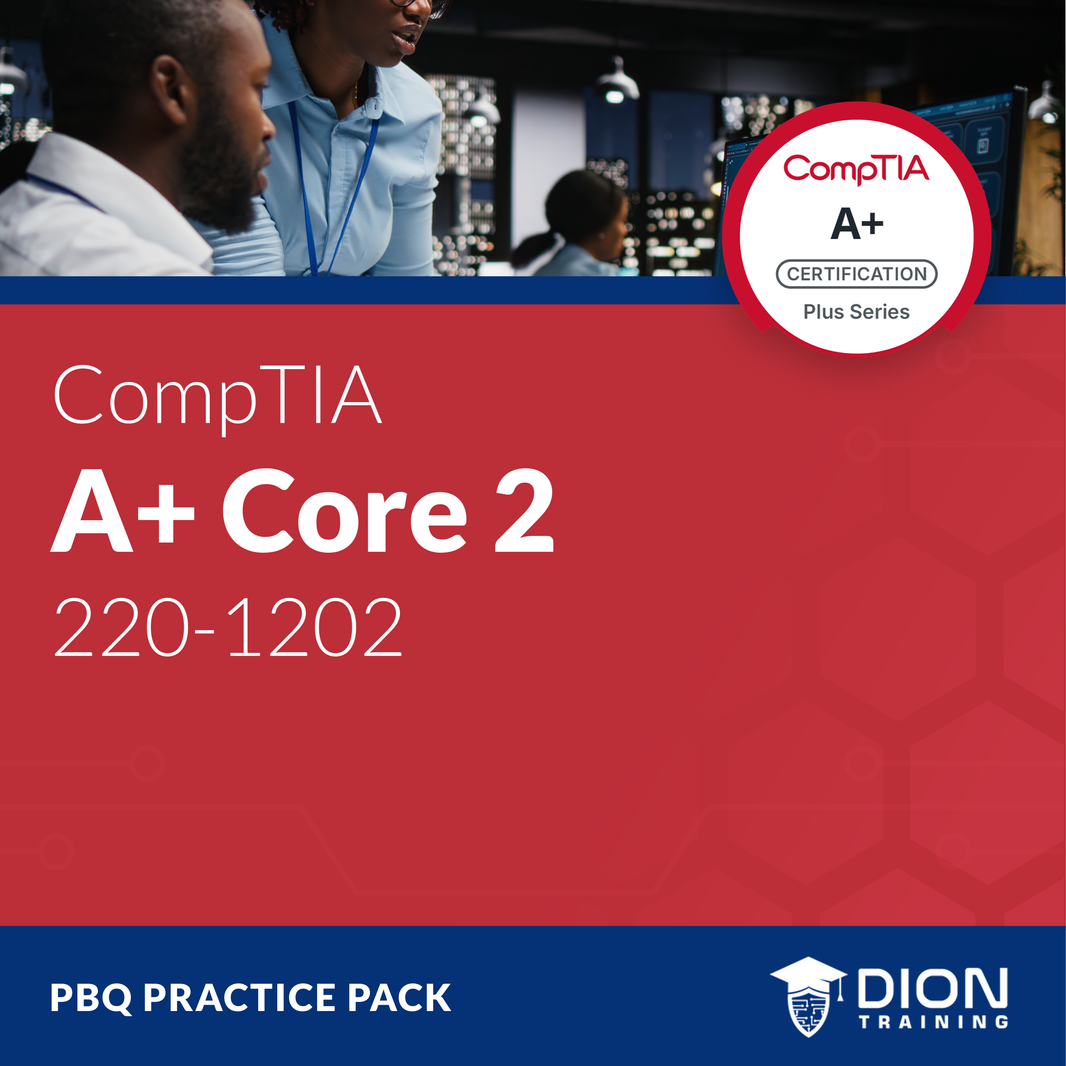 Security Plus Certification | Dion Training Solutions