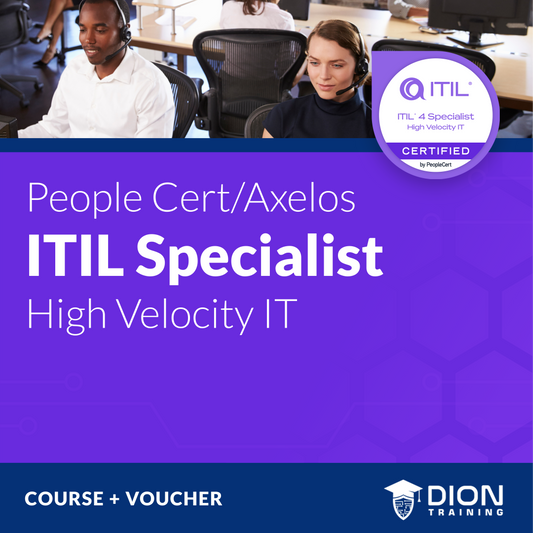 ITIL Specialist: High Velocity IT (Course+Voucher)
