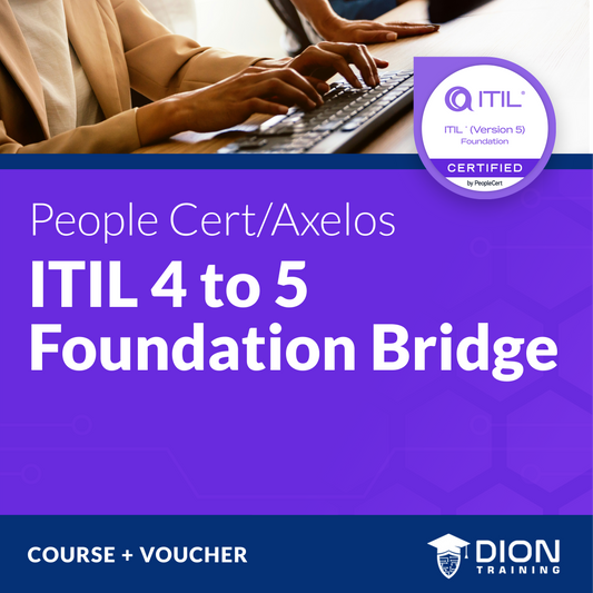ITIL 4 to 5 Foundation Bridge (Course+Voucher)