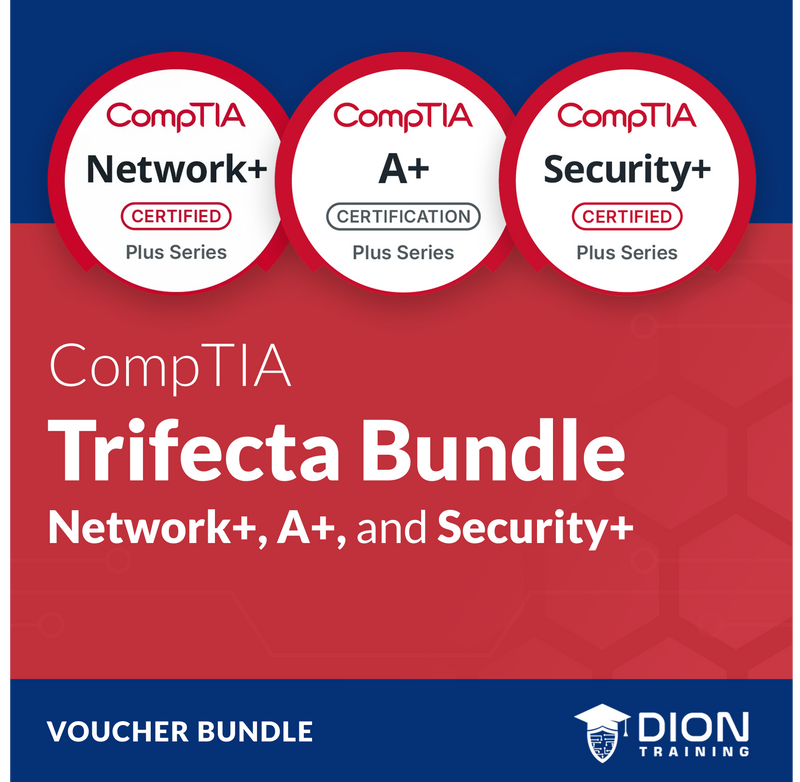 CompTIA Trifecta Exam Voucher Bundle (USD)