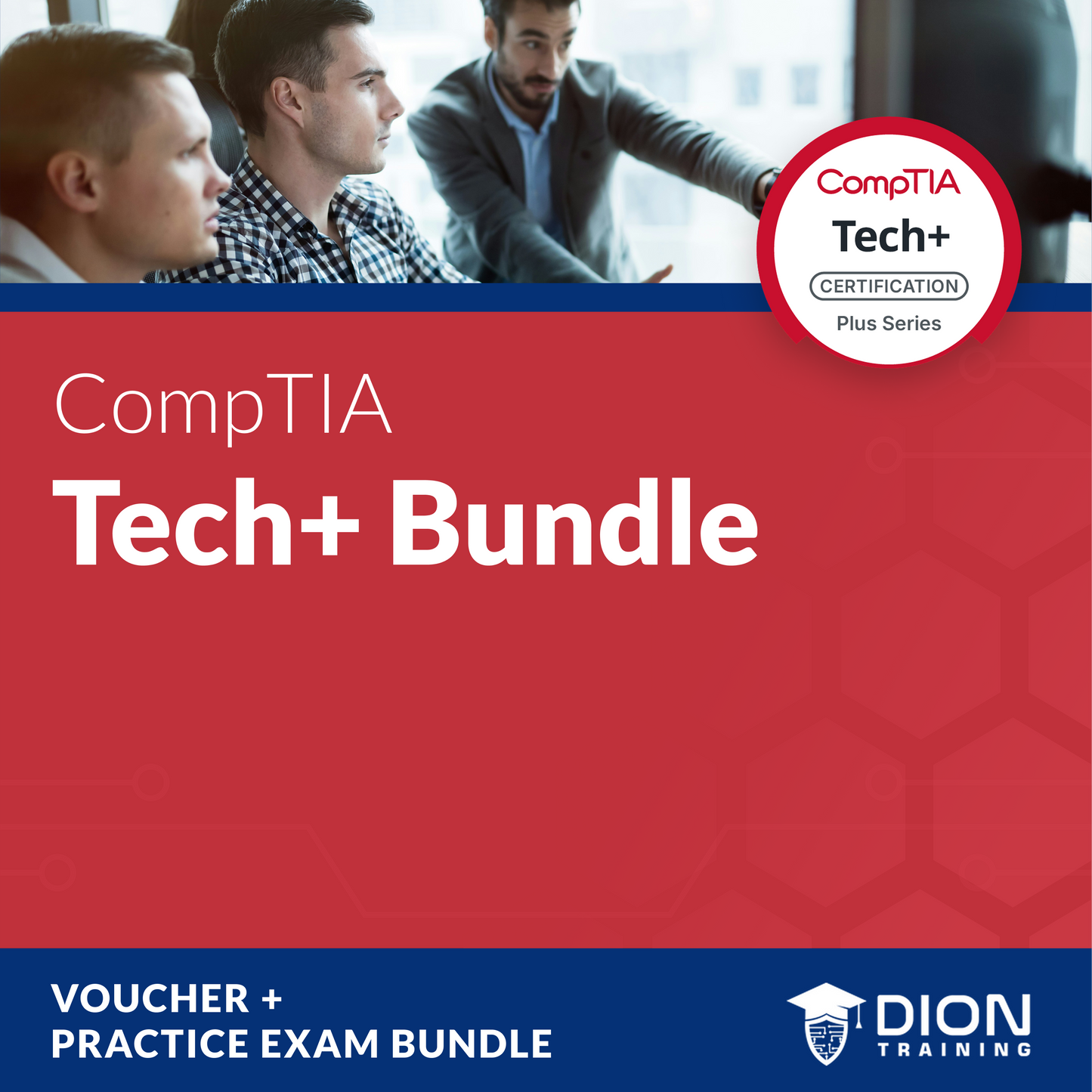 CompTIA Tech+ Exam Voucher (USD) & Practice Exams Bundle