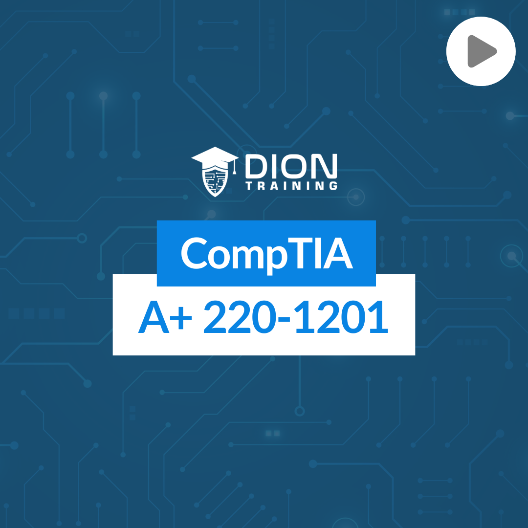 A+ 1201 COURSE PREVIEW